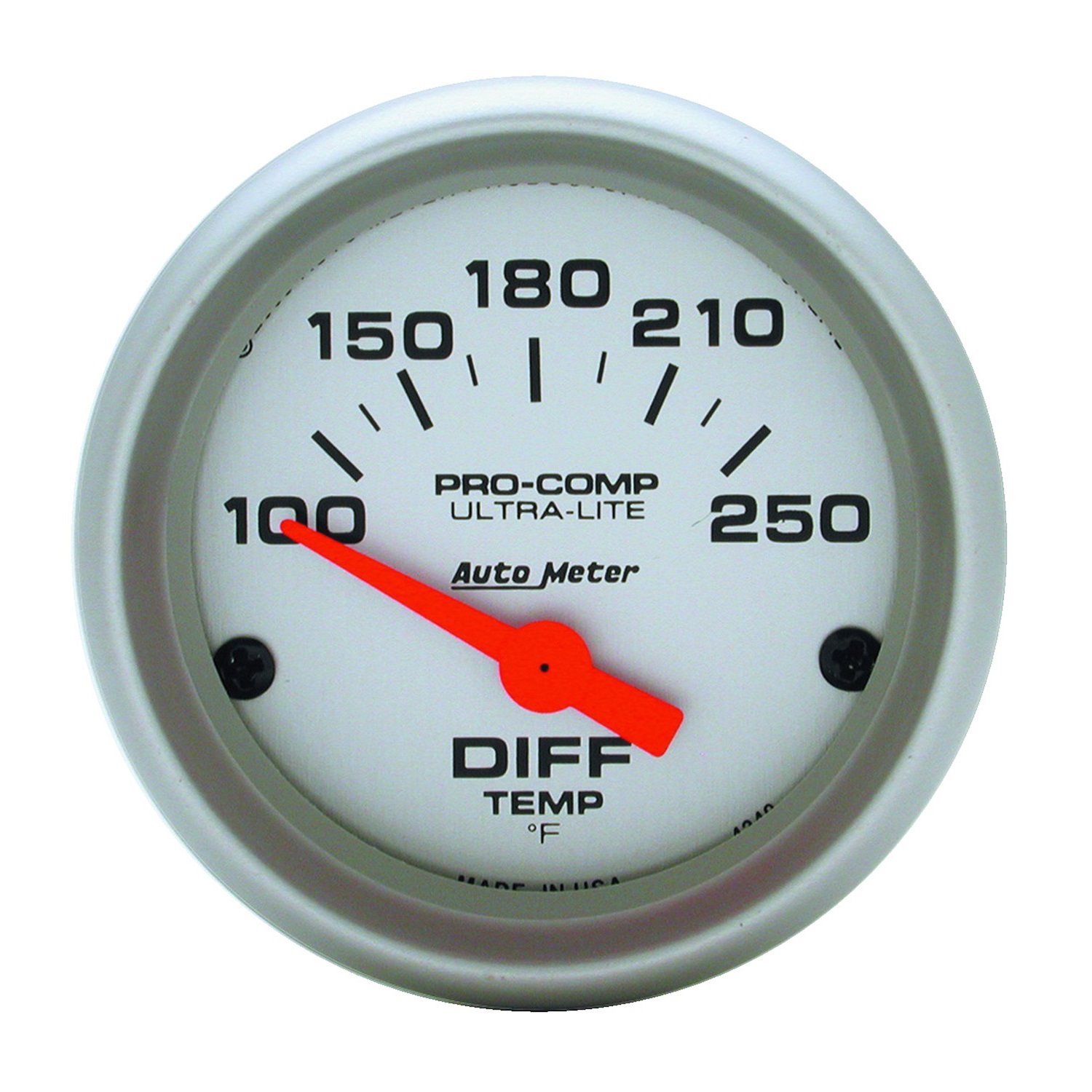 Ultra-Lite Differential Temp Gauge 2-1/16" electrical