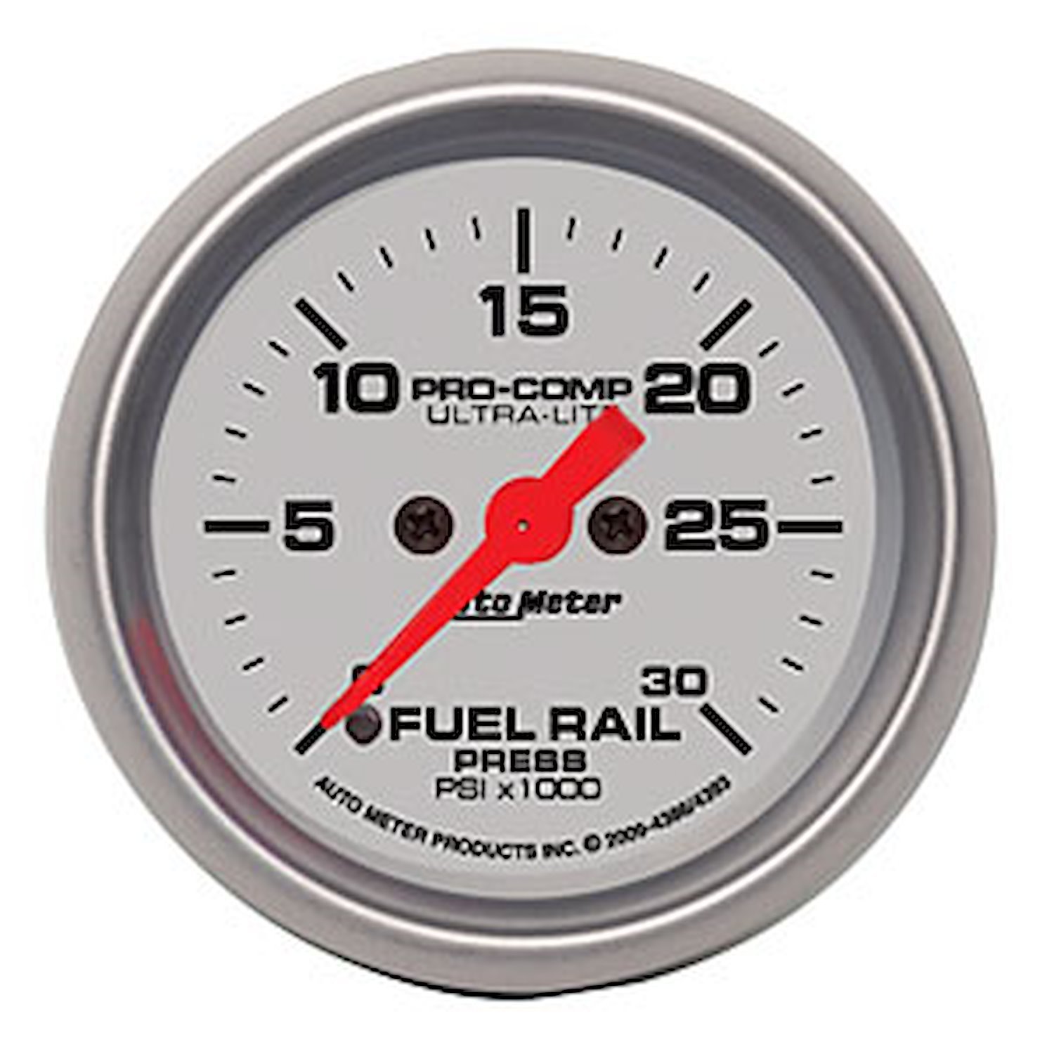 Ultra-Lite Diesel Fuel Rail Pressure 2-1/16" electrical