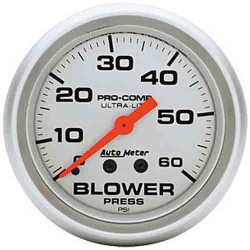 Ultra-Lite Blower Pressure Gauge 2-5/8