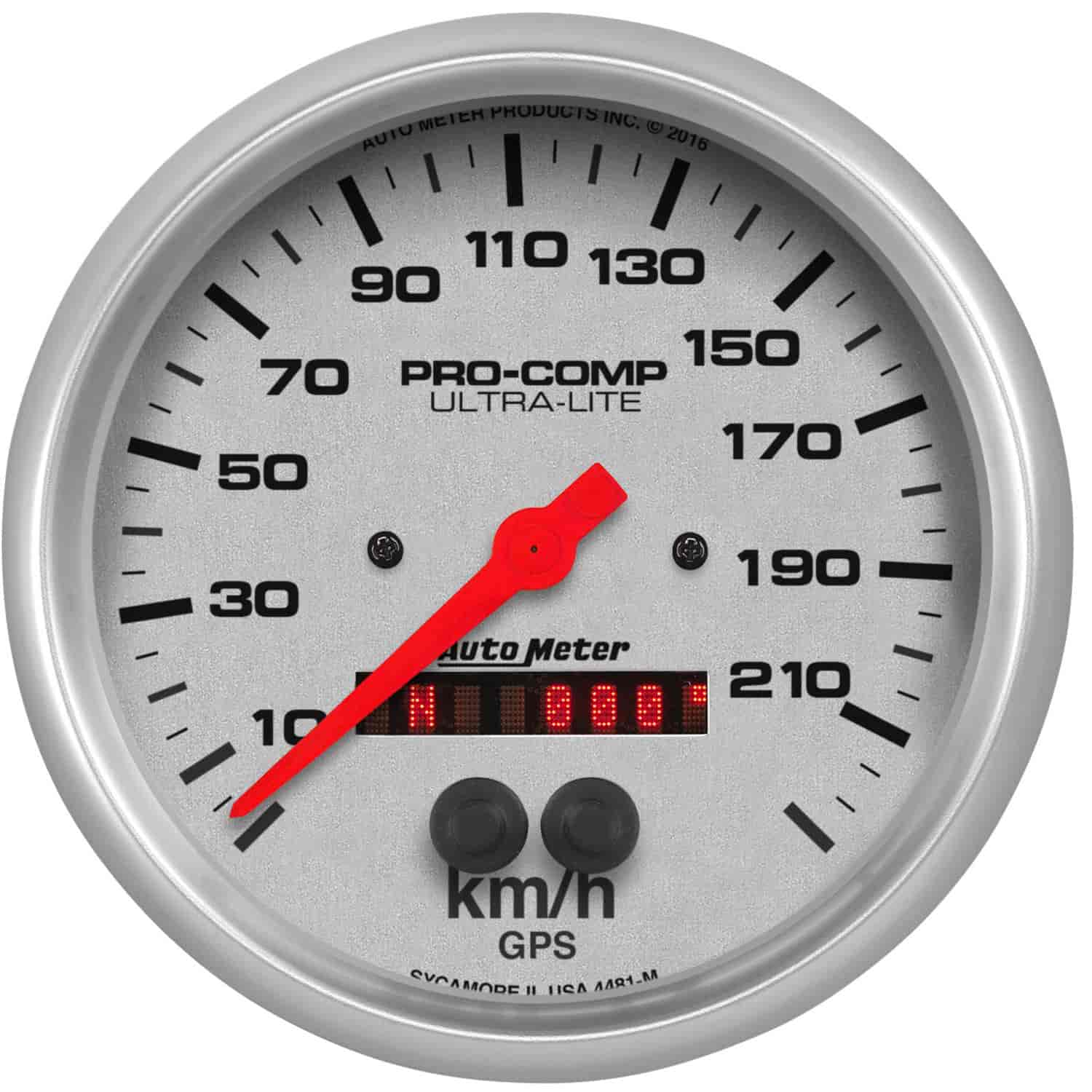 Ultra-Lite In-Dash Speedometer 5
