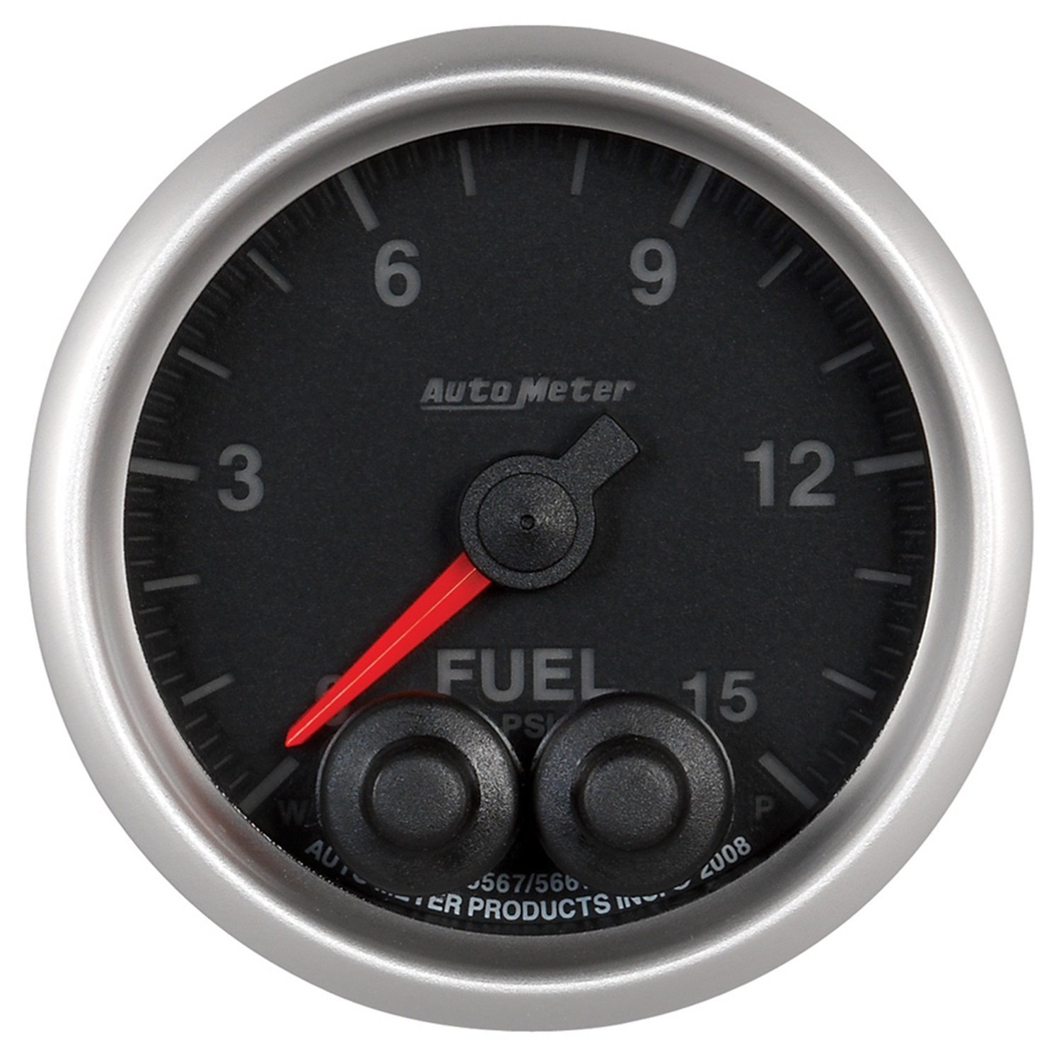 Elite Series Fuel Pressure Gauge 0-15 PSI