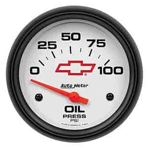 Officially Licensed GM Oil Pressure Gauge 2-5/8" Electrical