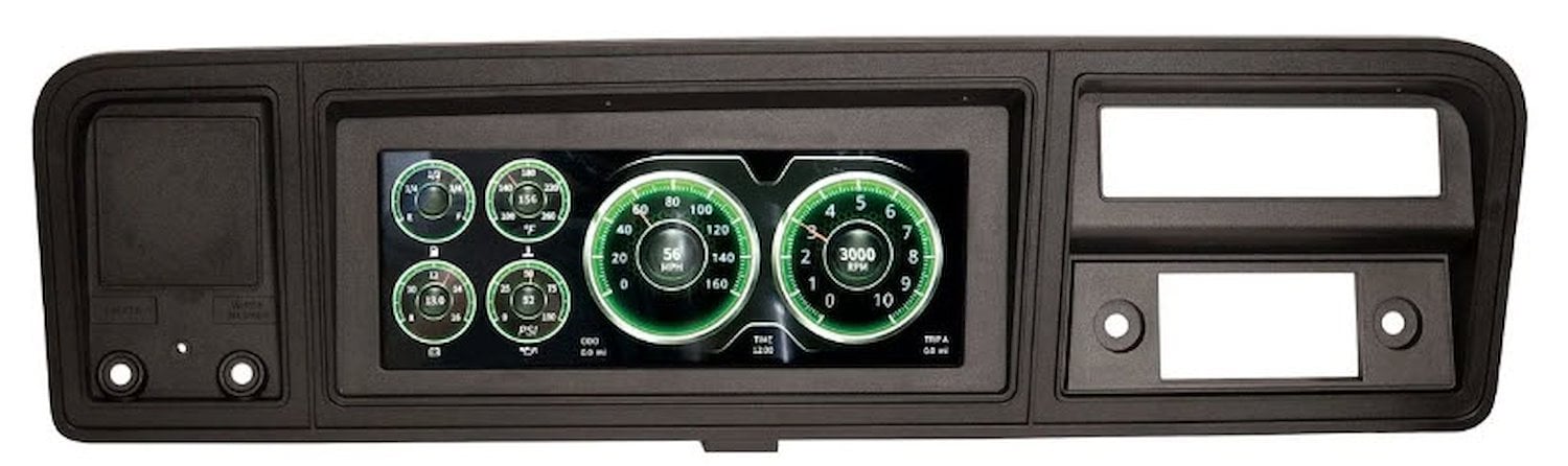 7402 Invision LCD Direct-Fit Digital Dash Kit for 1973-1979 Ford Trucks, 1978-1979 Ford Bronco