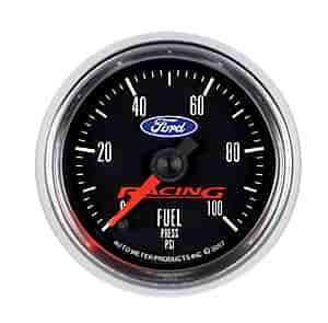 Officially Licensed Ford Fuel Pressure Gauge 2-1/16" Electrical (Full Sweep)
