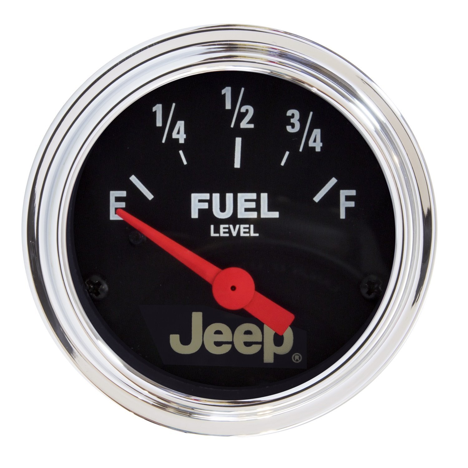 Officially Licensed Jeep Fuel Level Gauge 2-1/16