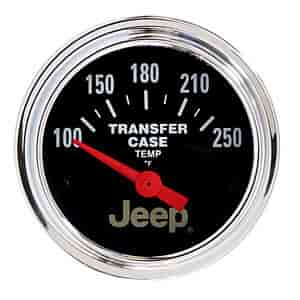 Officially Licensed Jeep Transfer Case Temperature Gauge 2-1/16
