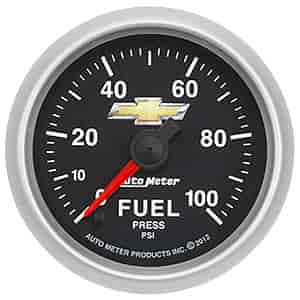 Bowtie Logo Fuel Pressure Gauge