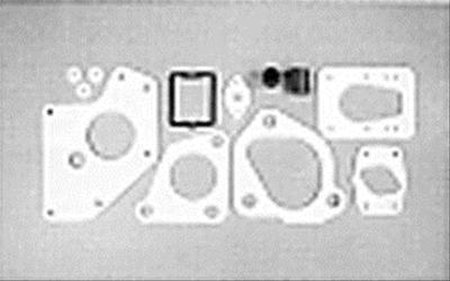 65 Dodge Plymouth B Body Firewall Gasket Set w/o AC w/WiperPivots