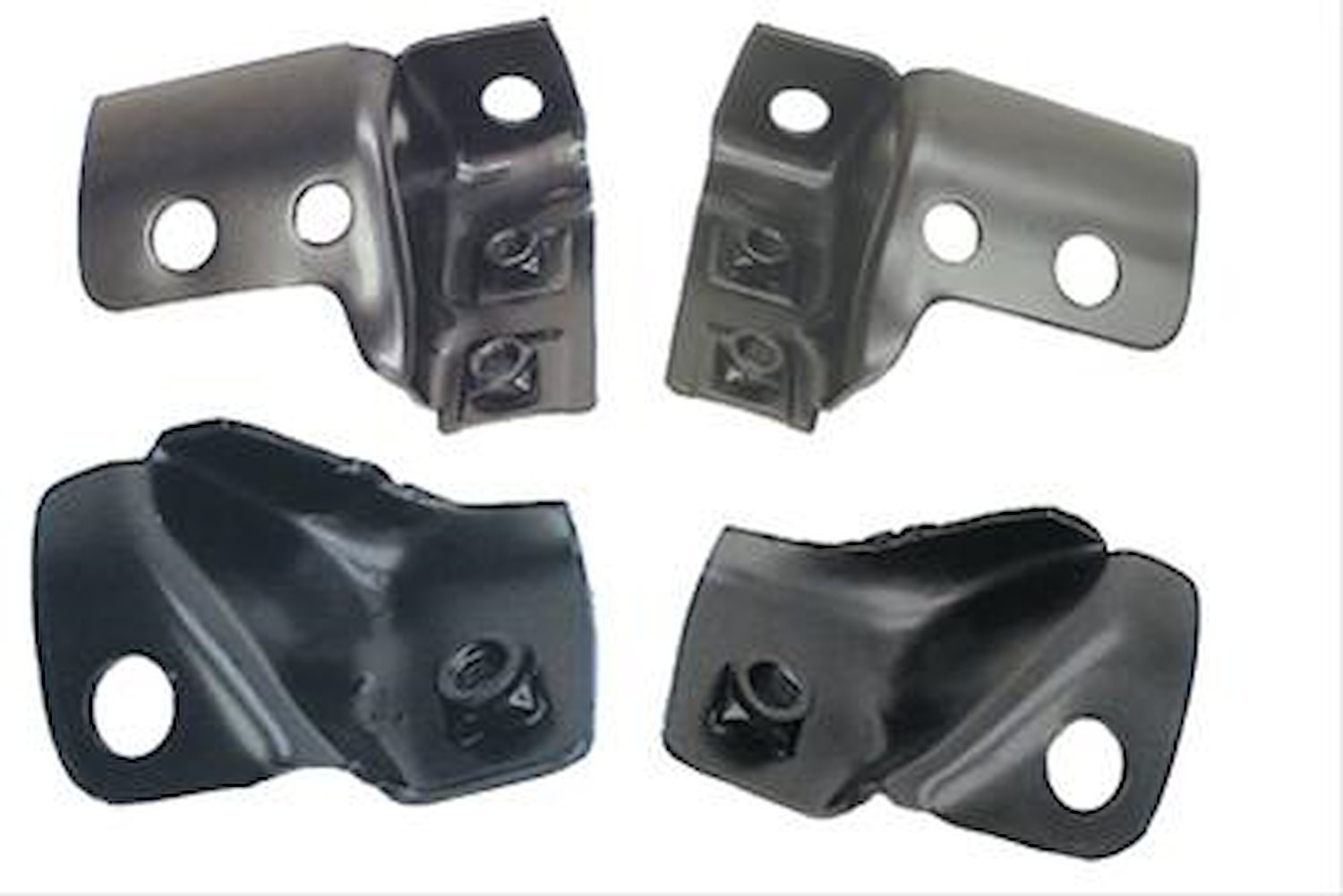 Rear Bumper Bracket Set for 1967-68 Camaro