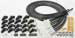 Accel 9002C: Extreme 9000 Ceramic Universal Plug Wire Set [135 Degree  Boots] - JEGS