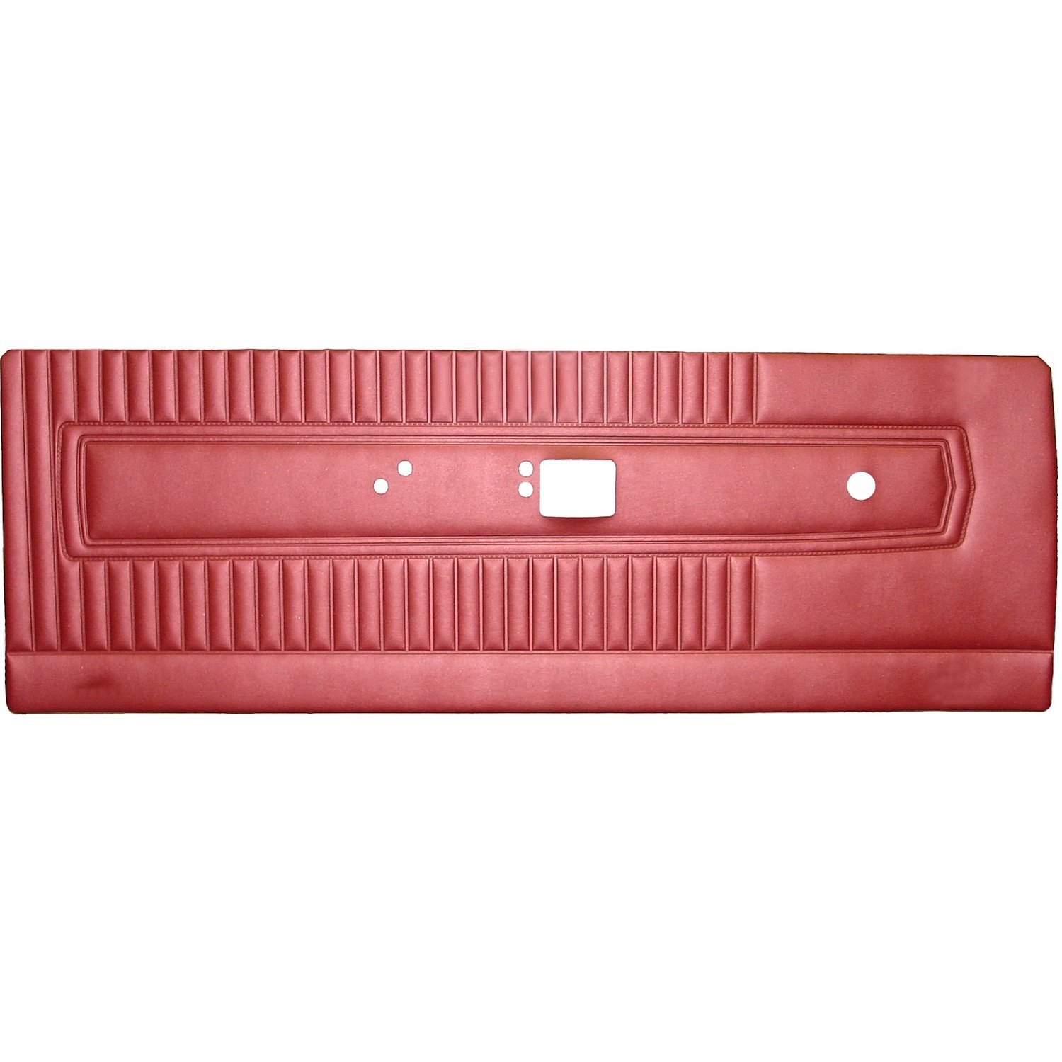 DO67CB00012520 67 BARRACUDA DOOR PANELS - METALLIC RED