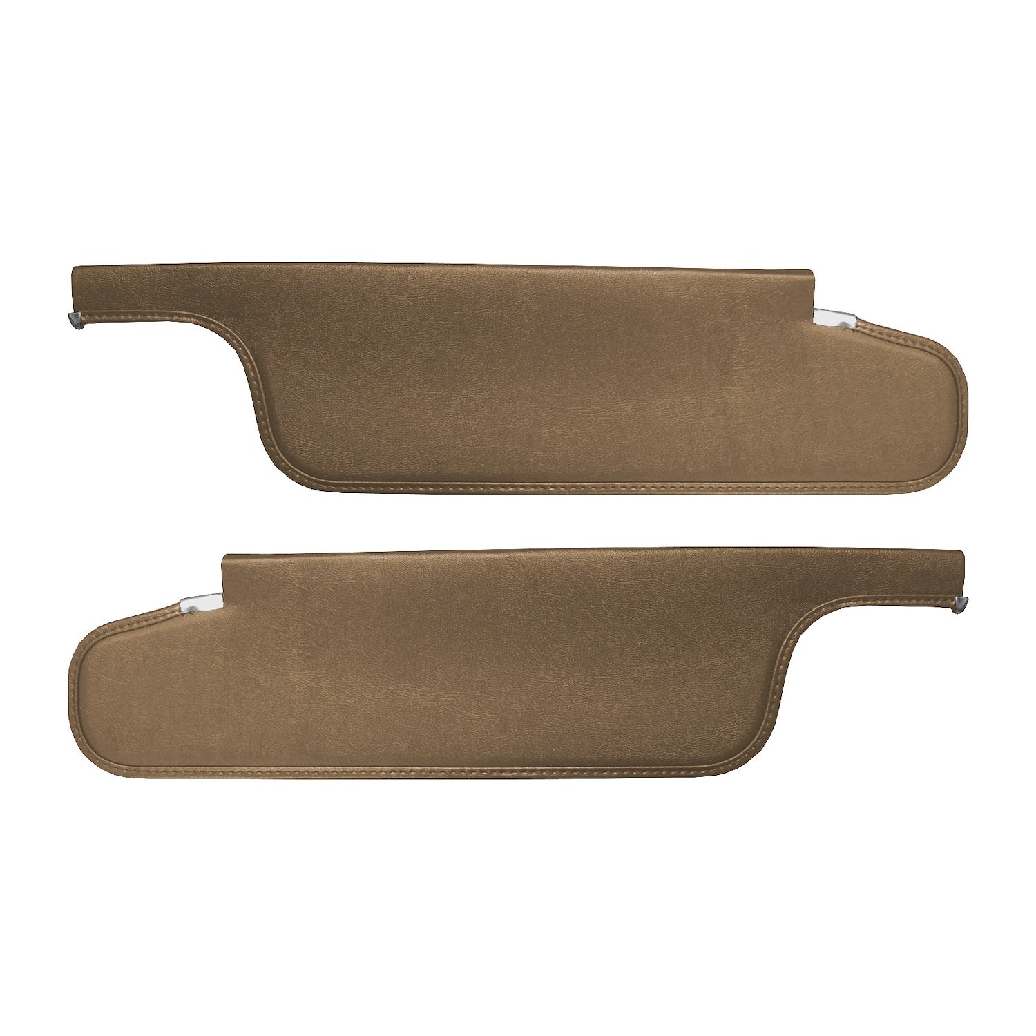 SV63CLV206C-PA 63 DART/VALIANT CONVERTIBLE SUNVISORS - TAUPE