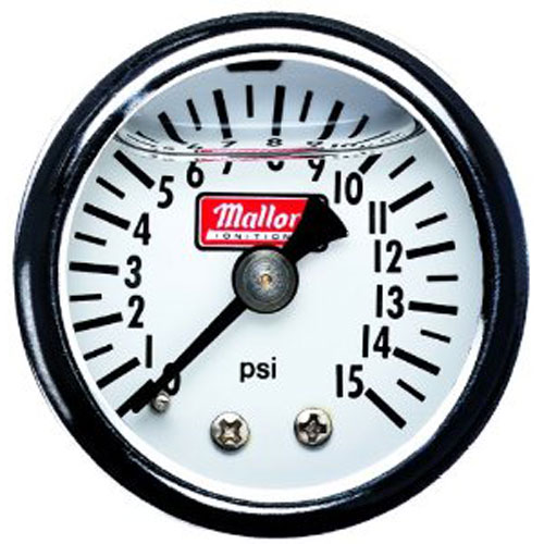 Fuel Pressure Gauge Liquid Filled