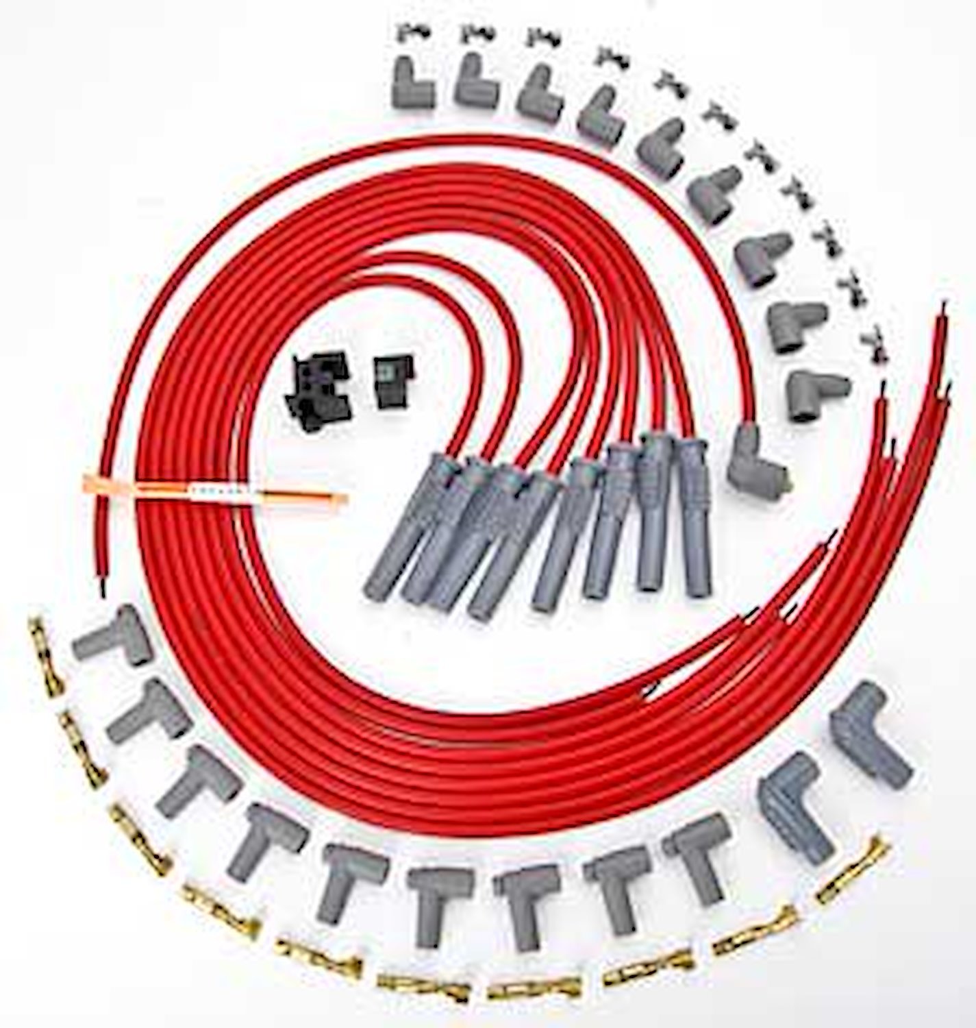 31199 Red 2-in-1 Universal 8.5mm Spark Plug Wire Set 8-Cylinder