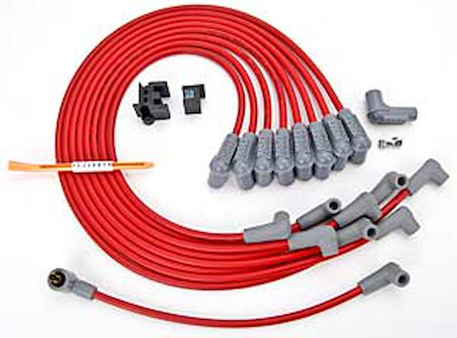 Red Super Conductor 8.5mm Wires Marine Big Block