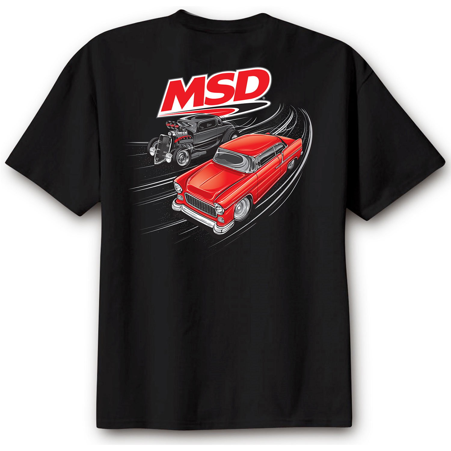 MSD Racer T-Shirt X-Large Black