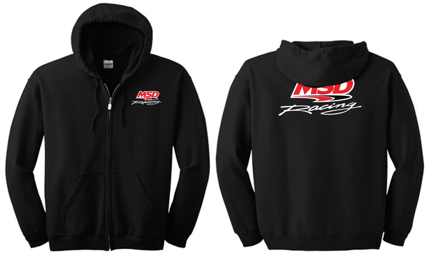 HOODIE ZIP-UP MSD XXL