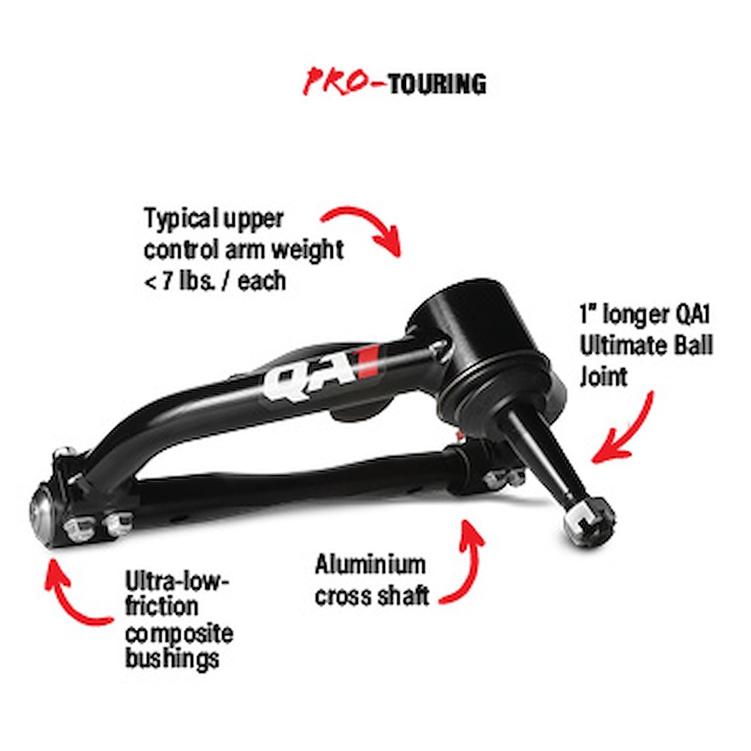 Pro-Touring 2.0 Upper Control Arms [GM 1970-1981 F-Body,