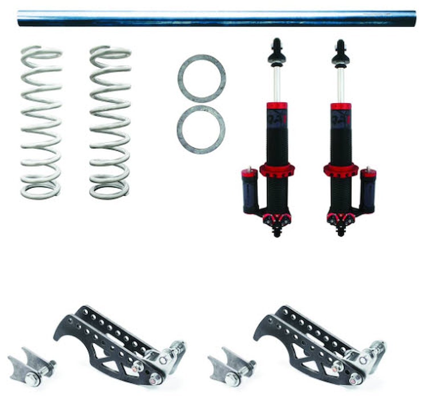 DM501-12250 Heavy-Duty Pro Rear Coil-Over Conversion System for 3 in. Axle Tubes w/MOD-Series Shocks & 250 lb. Springs