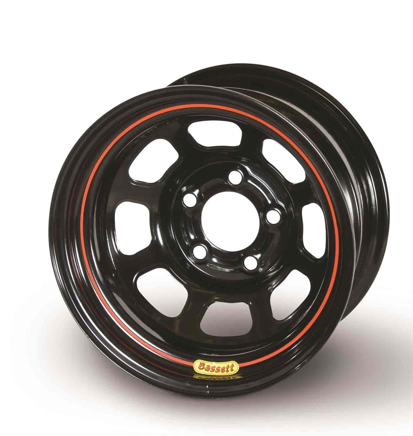 Black Lightweight D-Hole Wheel Size: 15