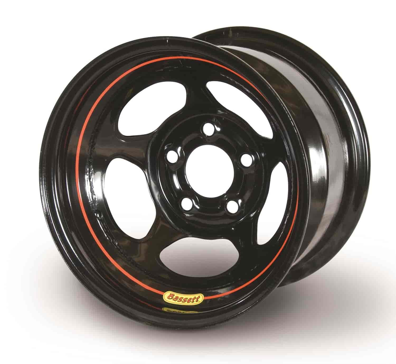 15X8 F-2 INERTIA BLACK IMCA