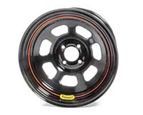 Lightweight D-Hole Wheel [Size: 15" x 8"] Black