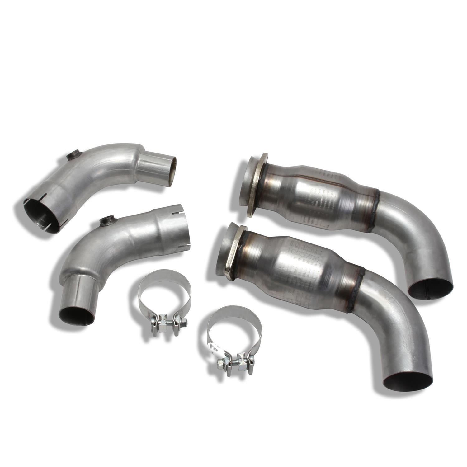 Short Mid-Pipe with Catalytic Converters 2006-2018 Dodge Challenger, Charger 6.1L / 6.4L and Hellcat 6.2L