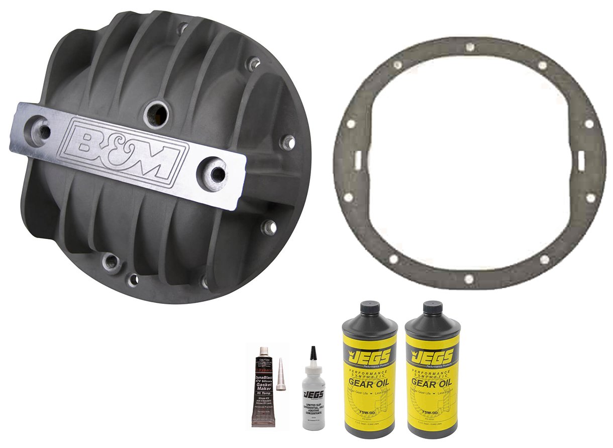 Rear Differential Cover Kit GM 8.2/8.5/8.6 in. (10-Bolt) [Raw Finish]