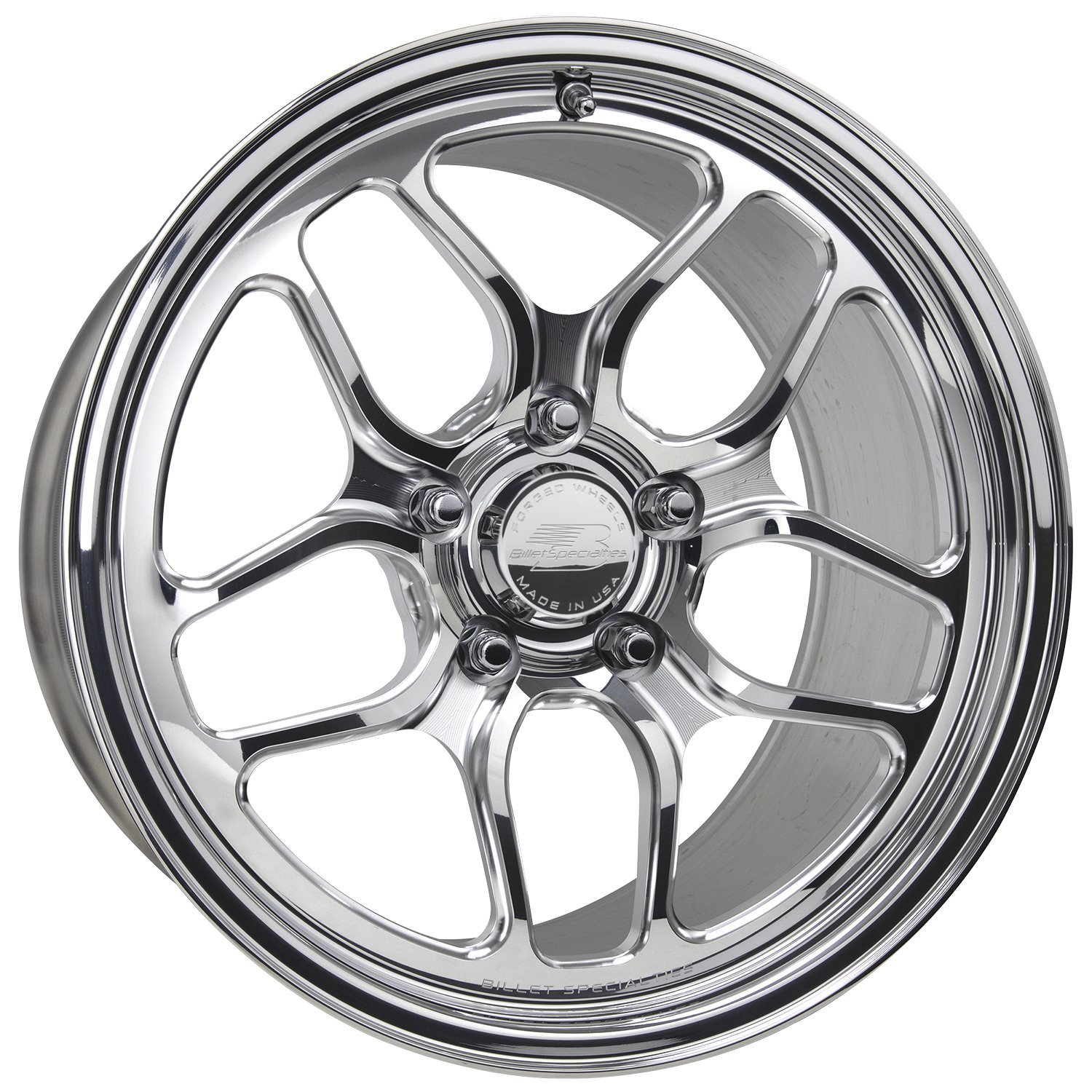 RSB23580L6145 Single-Beadlock Street Lite Wheel [Size: 15" x 8"] Finish: Polished