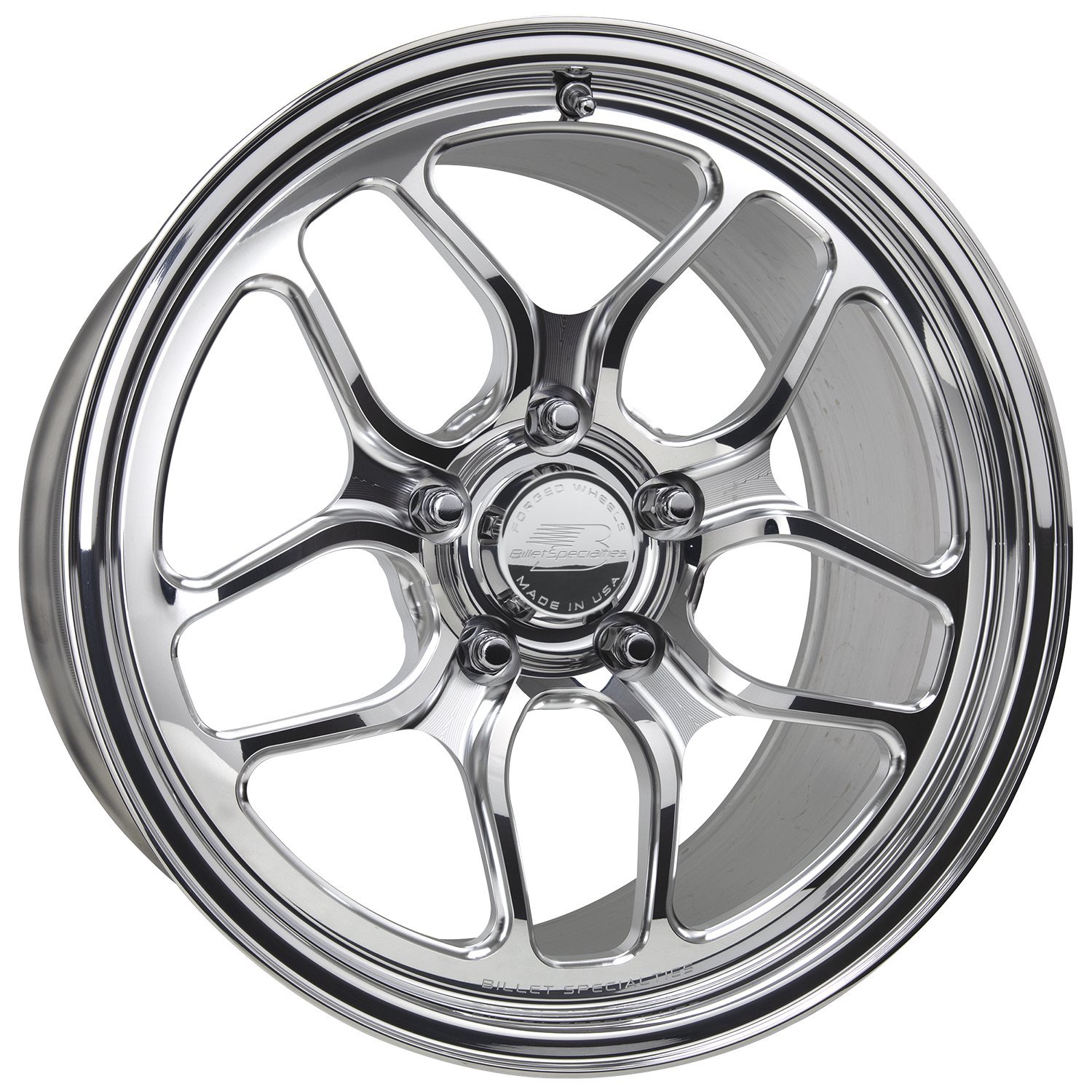 RSB23515L6575 Single-Beadlock Street Lite Wheel [Size: 15" x 15"] Finish: Polished