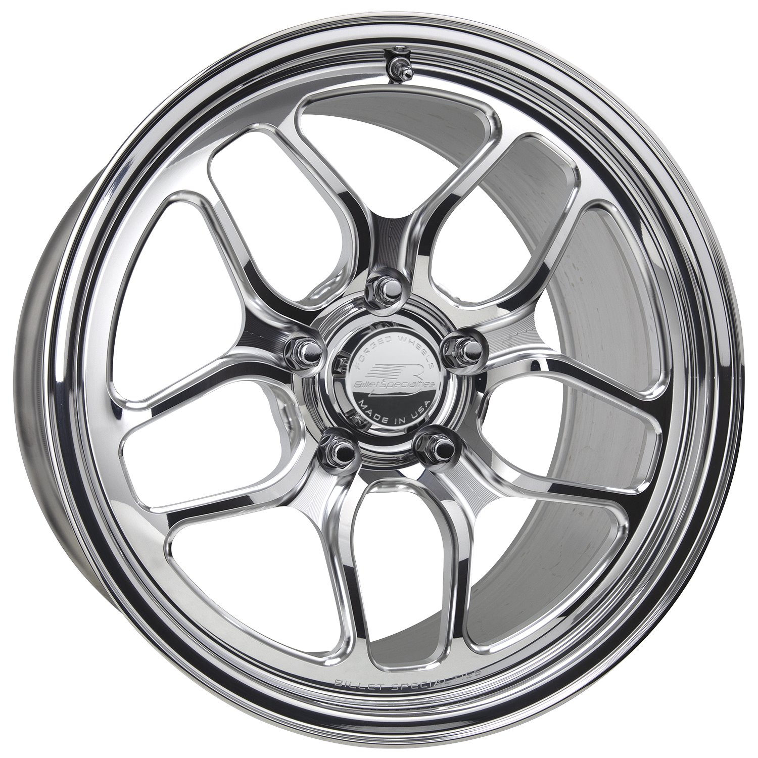 RSB23510L7345 Single-Beadlock Street Lite Wheel [Size: 15" x 10"] Finish: Polished