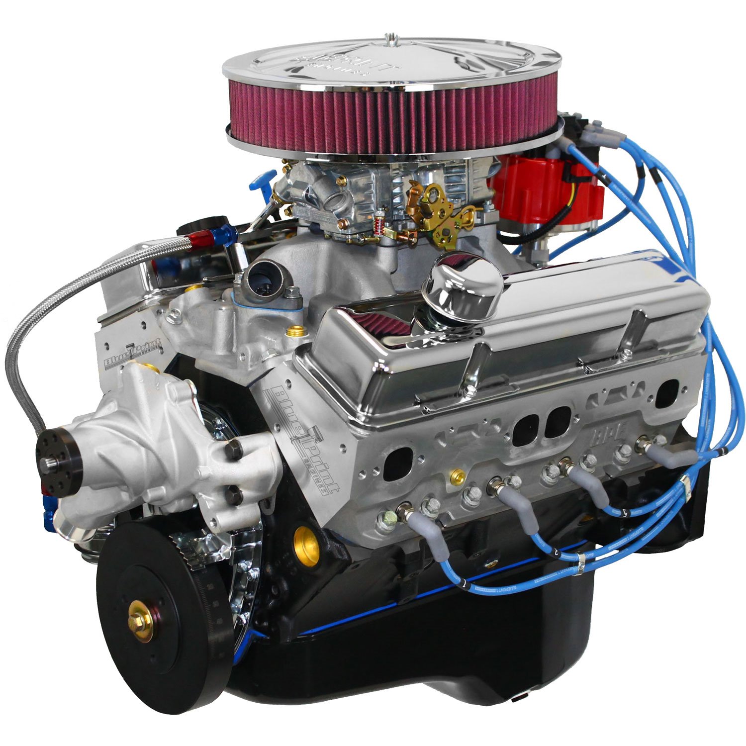 SBC 383ci Dress Engine 430HP/450TQ w/ Aluminum Heads