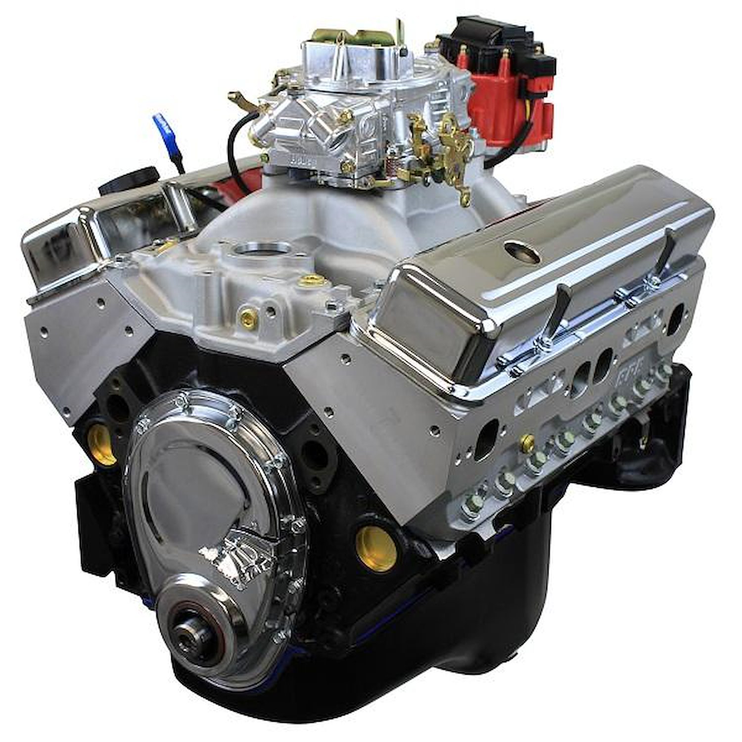 Small Block Chevy 383ci Dress Engine 436HP w/ Carburetor