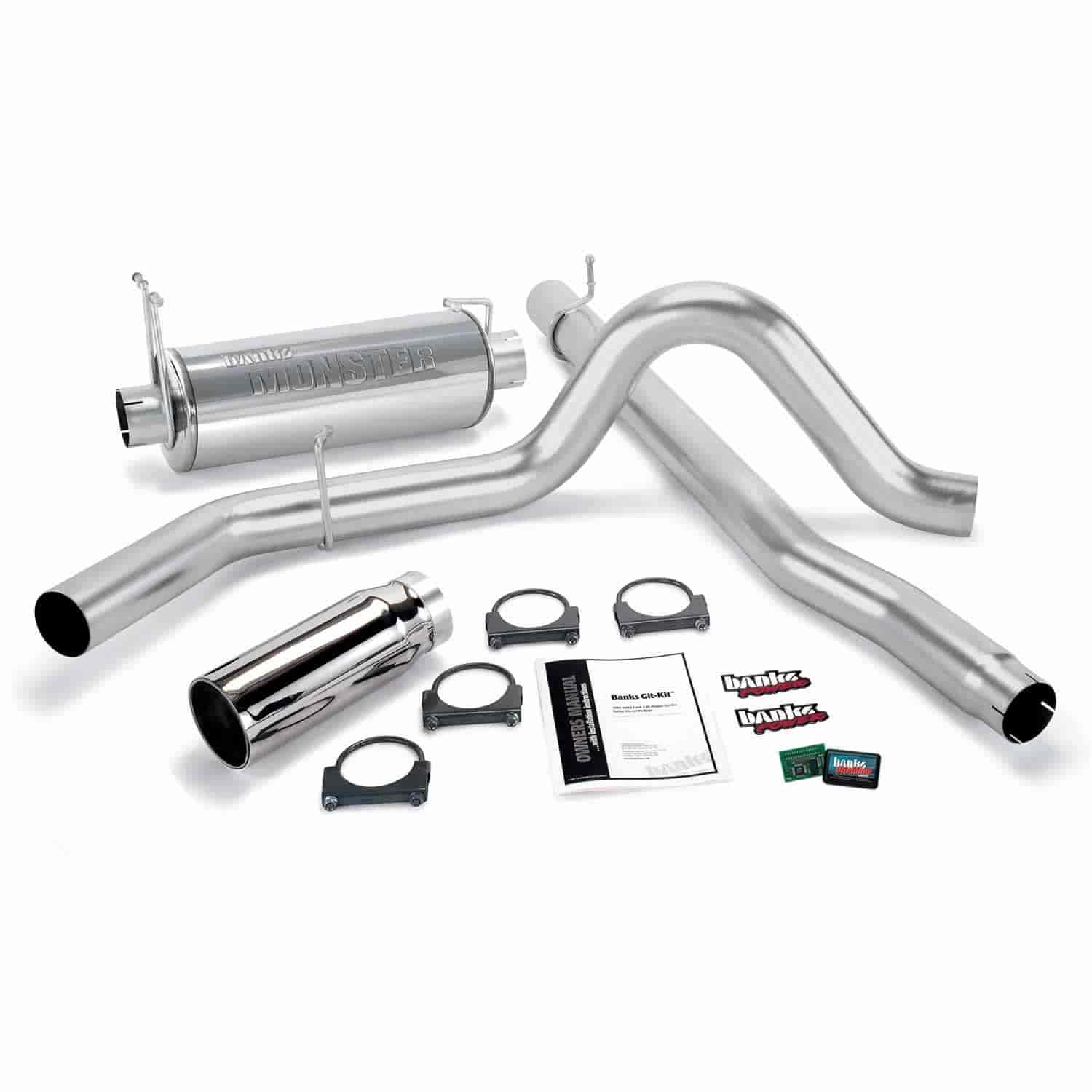 Git-Kit Exhaust System 1999-2003 Ford F-450/F-550 7.3L Powerstroke