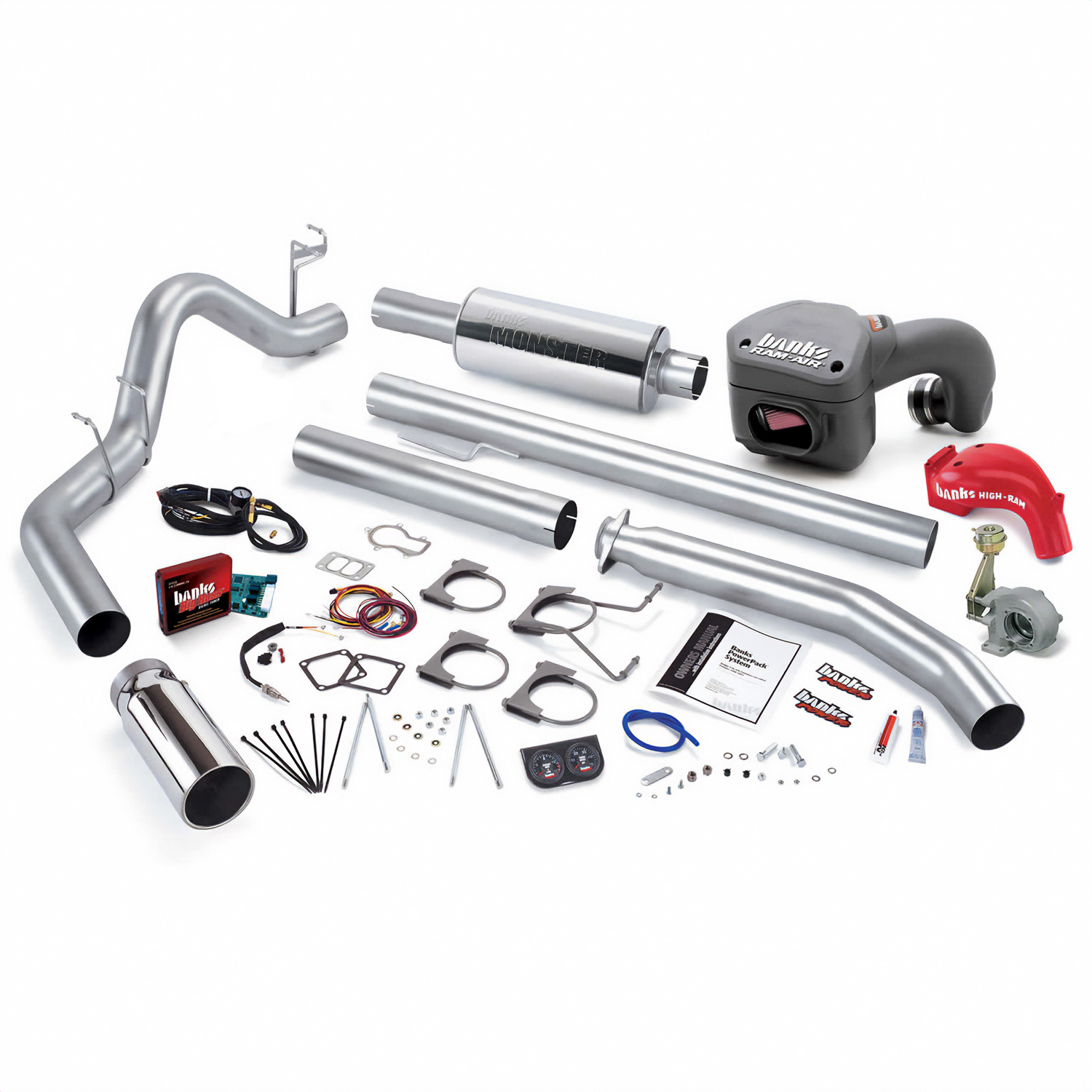 Exhaust PowerPack System 2001 Dodge Truck