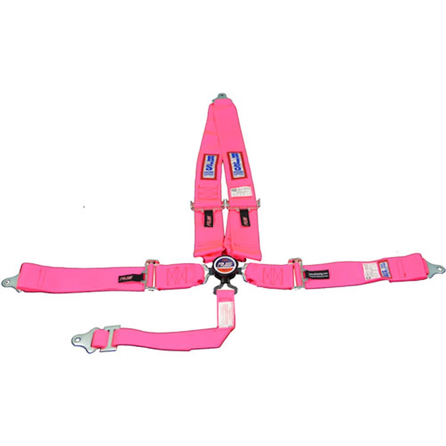 5-Point Cam-Lock Racing Harness Hot Pink