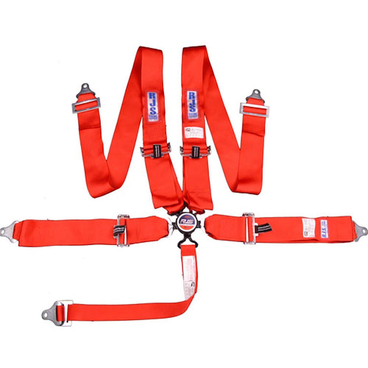 5-Point Cam-Lock Racing Harness Red