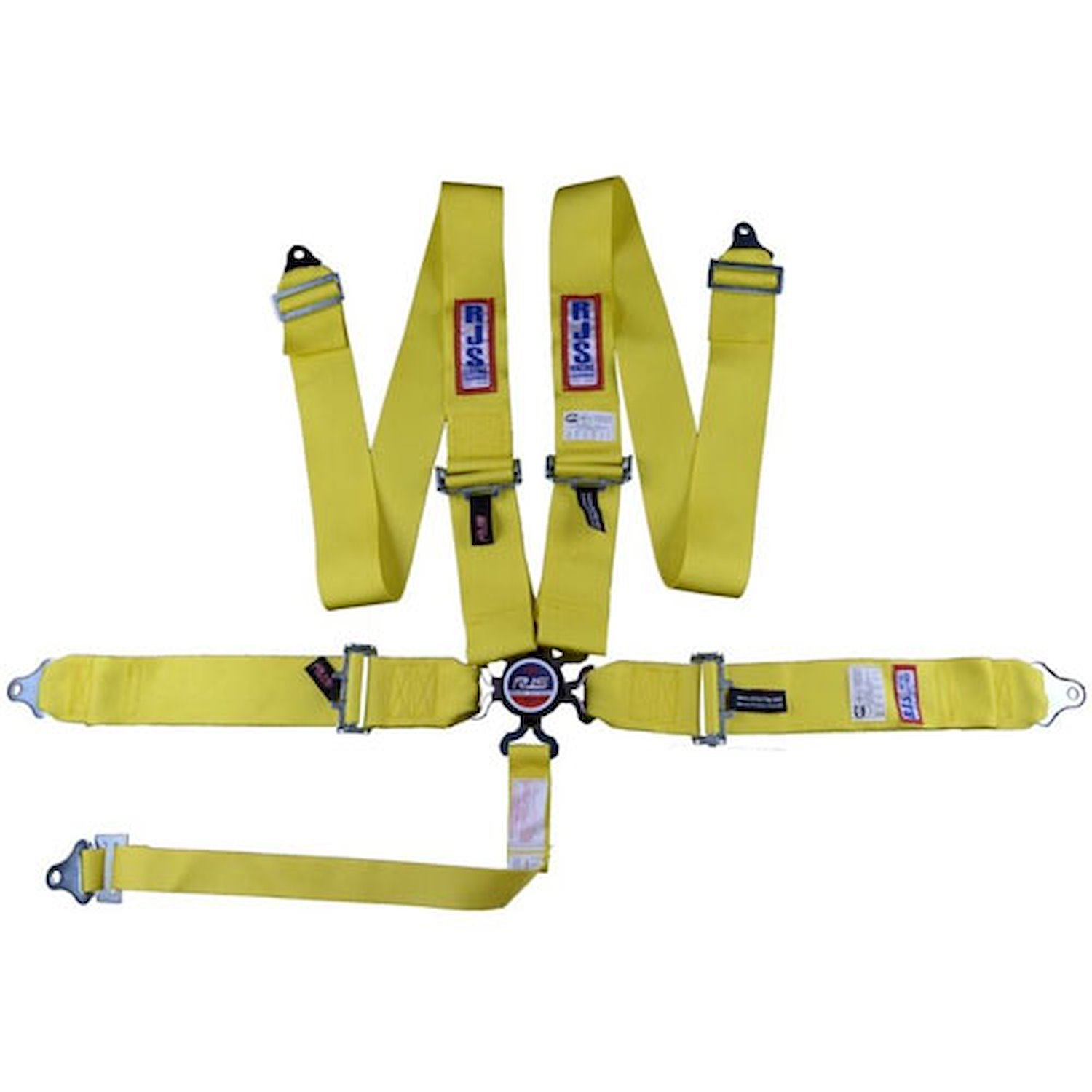 5-Point Cam-Lock Racing Harness Yellow