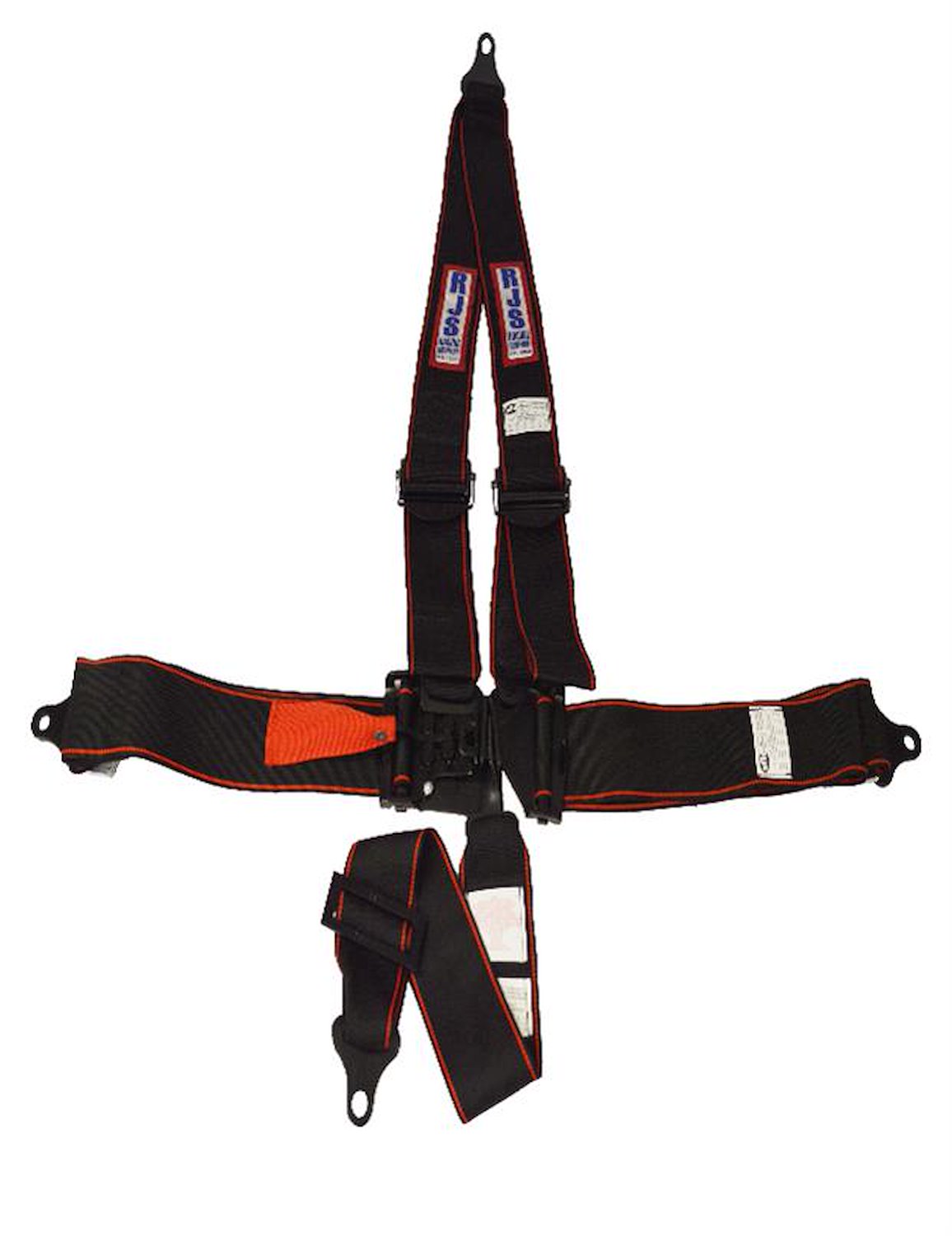 SFI 16.1 ELITE L&L HARNESS 3 PULL DOWN Lap Belt BOLT 3 Shoulder Harness Individual FLOOR Mount WRAP/