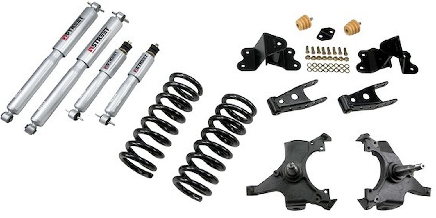 Complete Lowering Kit with Street Performance Shocks for