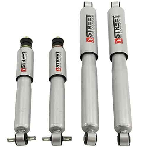 Street Performance Front and Rear Shock Set 2014-Up GM 1/2-Ton Full Size SUV