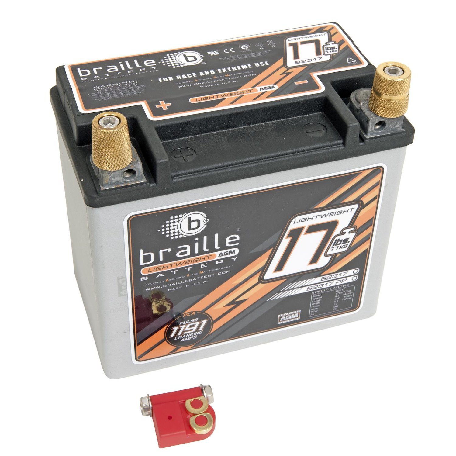 Advanced AGM Lightweight Racing Battery 17 lbs