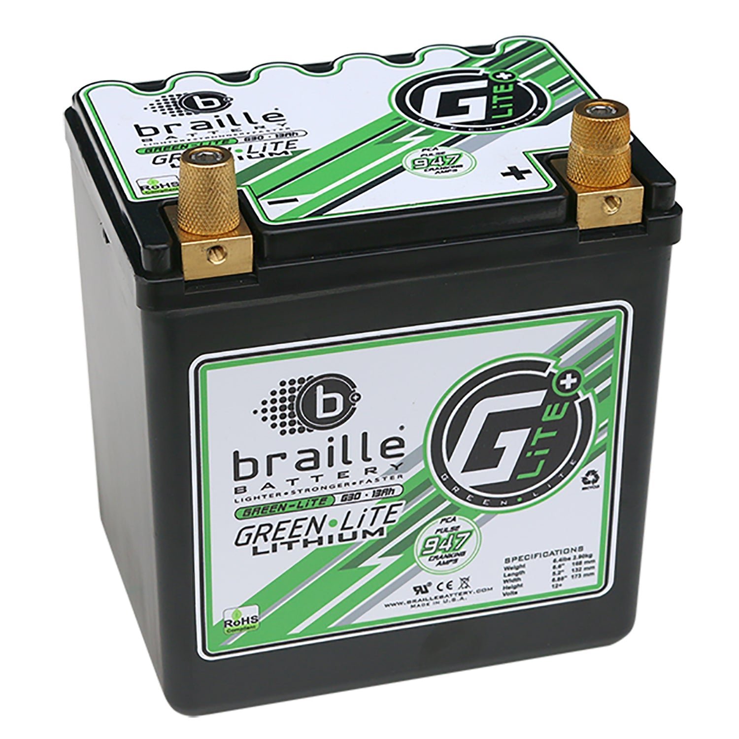 G30S Green-Lite Lithium Ion 12-Volt Battery BCI Group