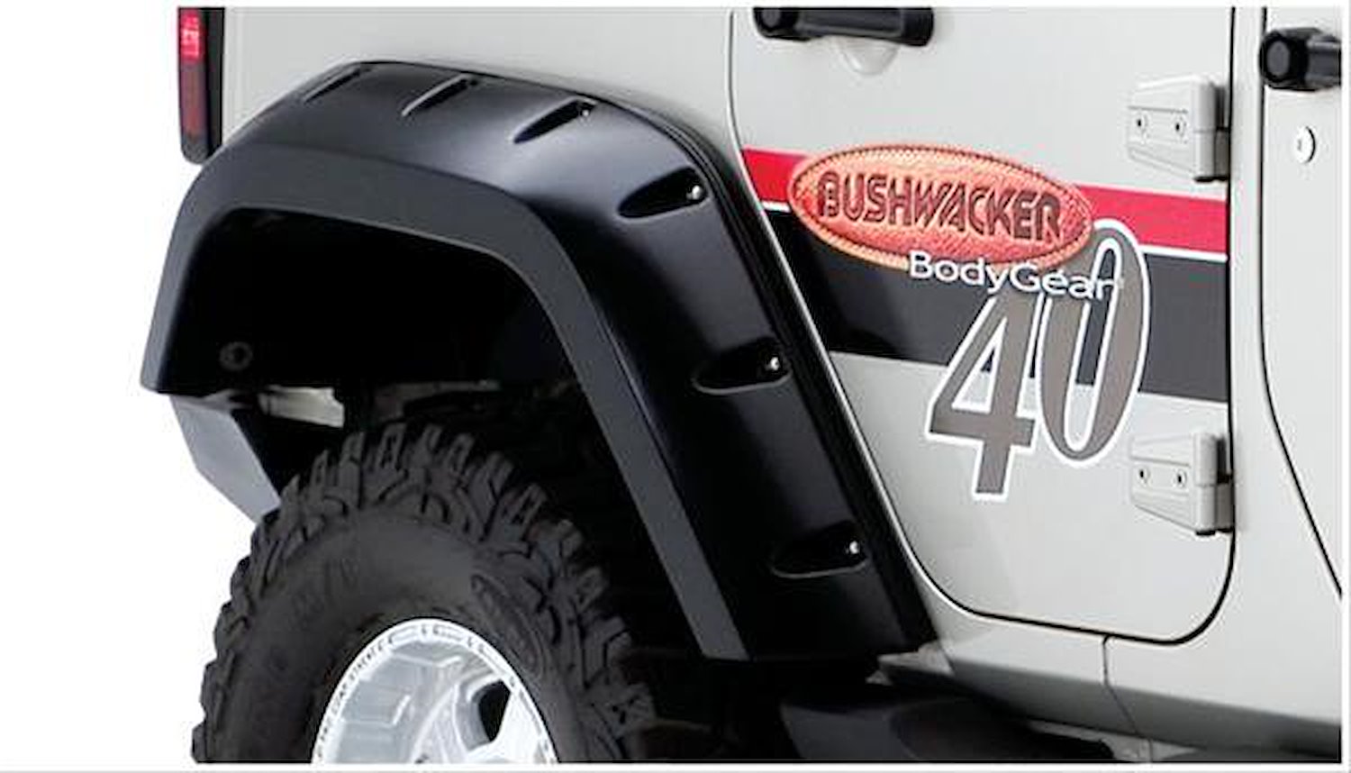 Jeep Pocket-Style Fender Flares 2007-2015 Wrangler JK (4 Door Only)