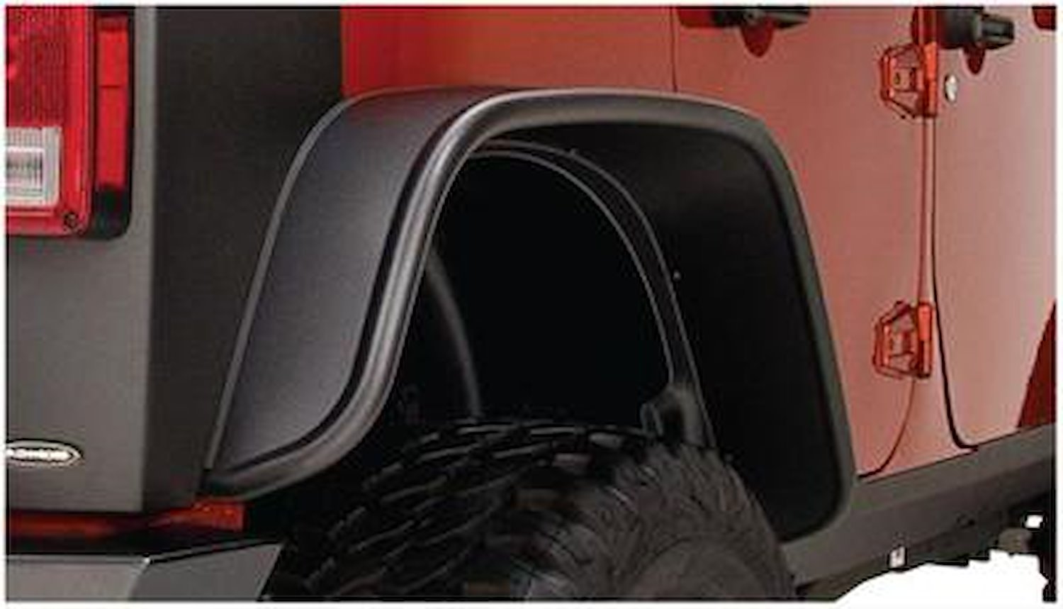 Flat-Style Fender Flares 2007-2015 Wrangler JK 4-Door