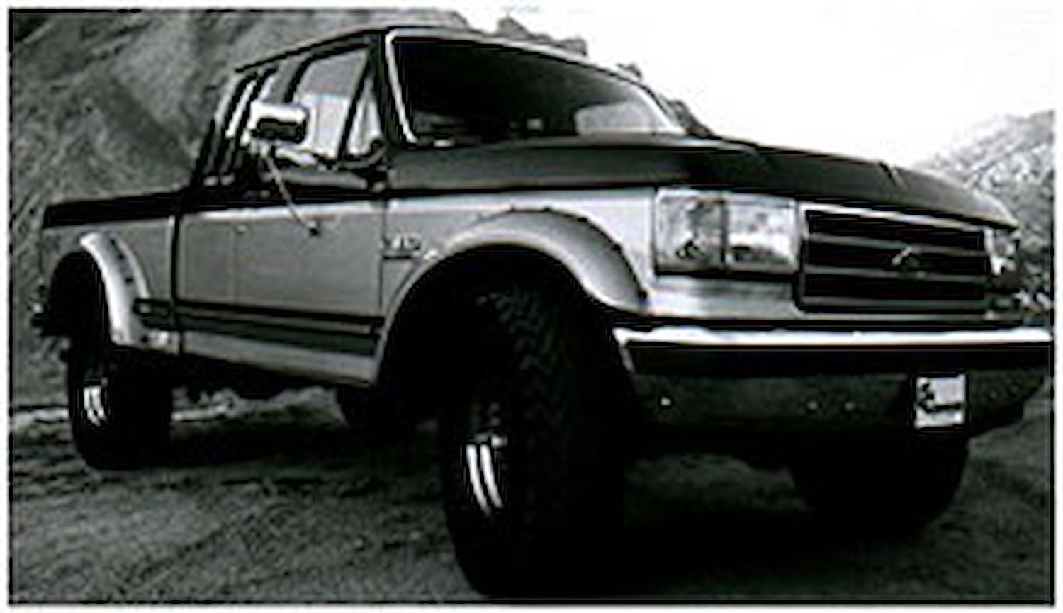Cut-Out Style Fender Flares 1987-91 Ford Fullsize &