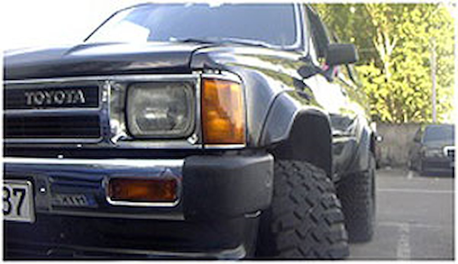 Cut-Out Style Fender Flares 1989-95 Toyota 4WD Truck