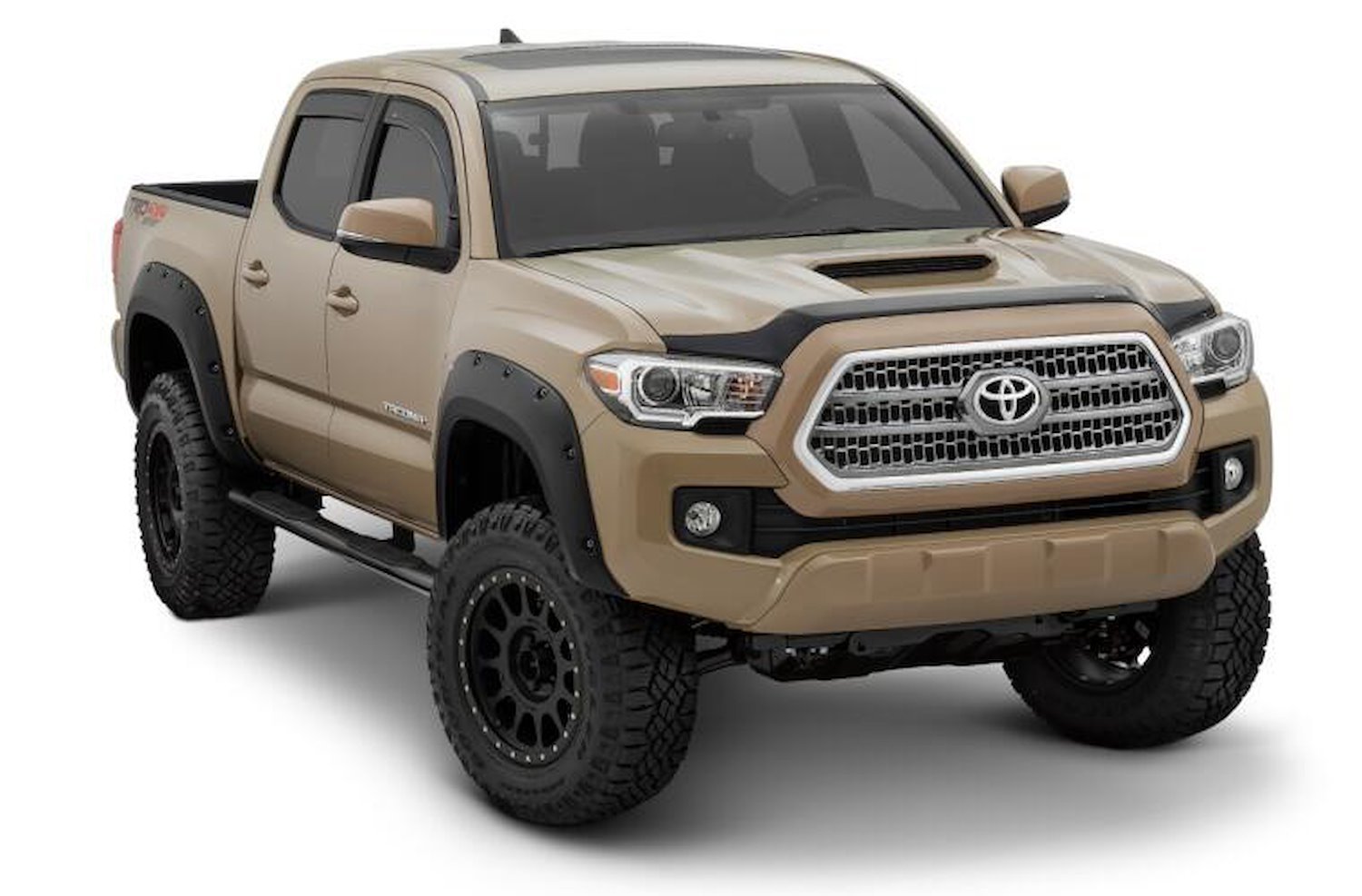 Forge Front/Rear Fender Flares for Late-Model Toyota Tacoma