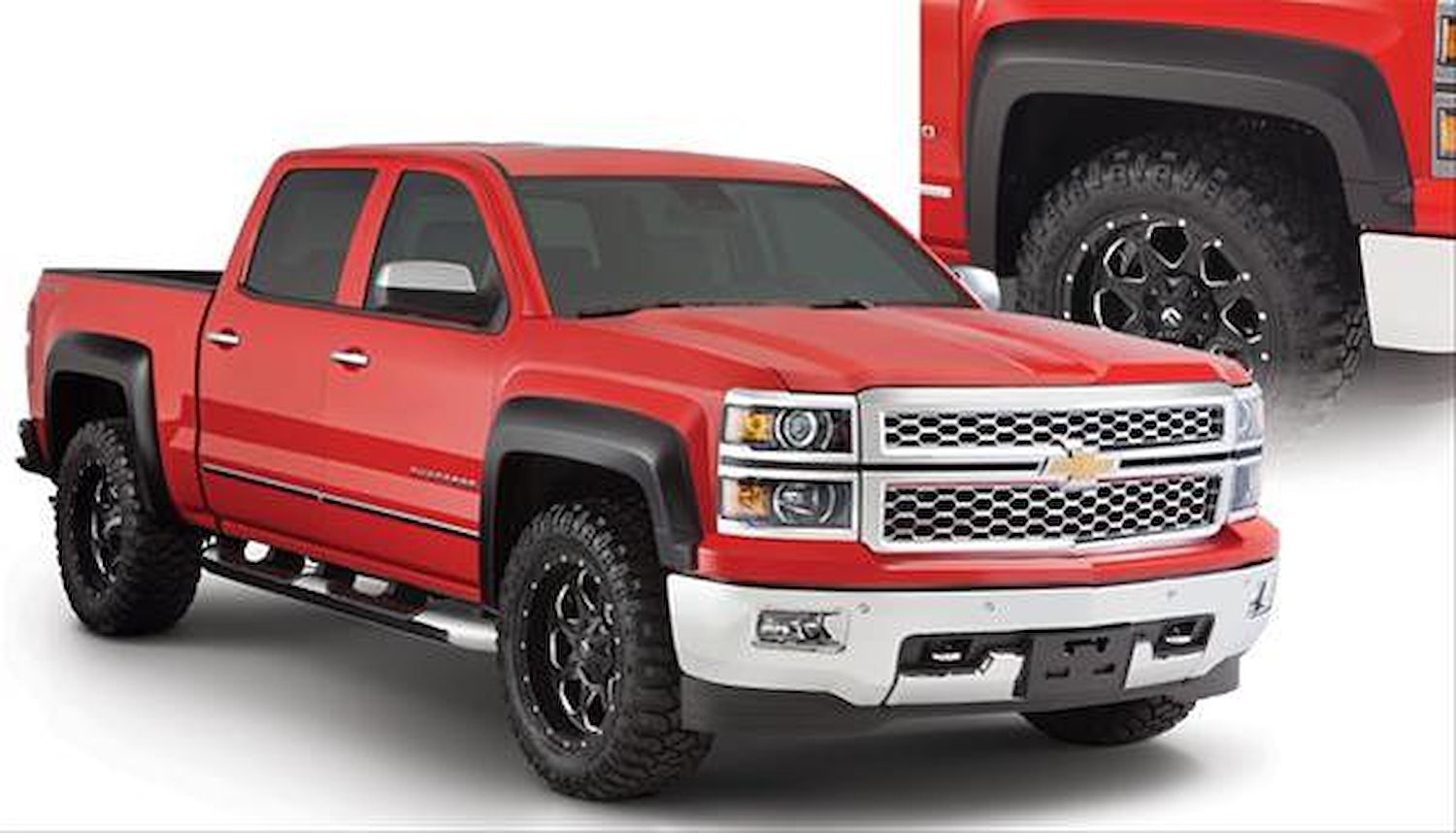 Extend-A-Fender Flares 2014-15 Chevy Silverado 1500 (Fleetside, 69.3" Bed)