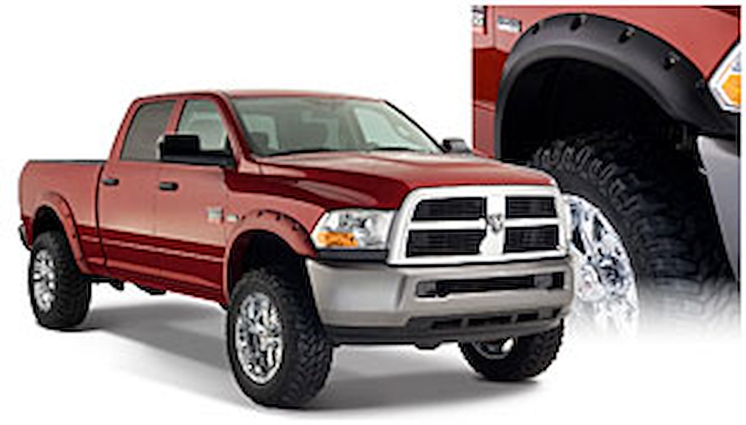 Pocket Style Fender Flares 2010-2015 Ram Pickup 2500/3500